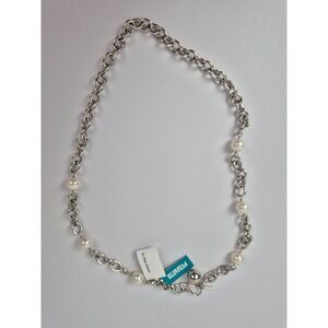 EFFY Freshwater Potato Pearl (9mm) Open Link 21-1/2" Toggle Necklace Silver